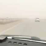 ورود ریزگردها از اهواز و حرکت به سمت شادگان